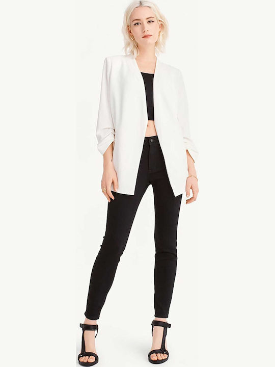 DKNY Long Women's Blazer White