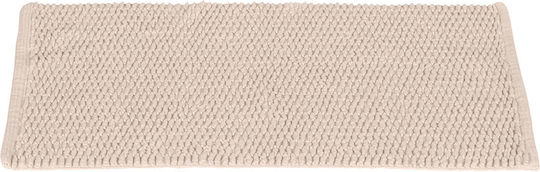 Wenko Rutschfest Badematte Baumwolle Rechteckig Mona 25249100 Ecru 50x80cm