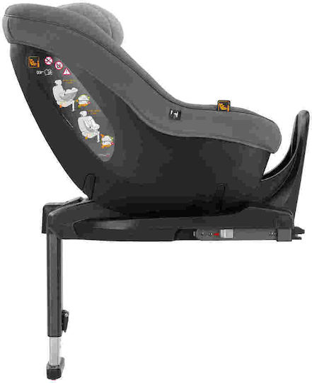 Inglesina Darwin Next Stage Καθισματάκι Αυτοκινήτου i-Size με Isofix Vulcan Black 0-18 kg