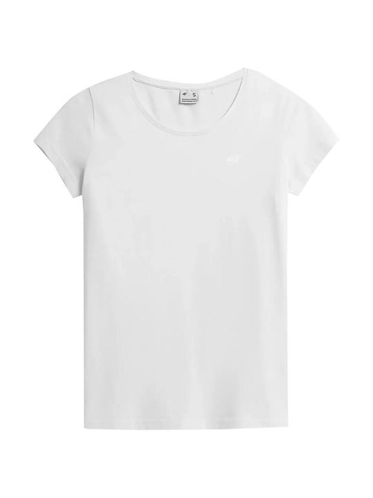 4F Damen Sportlich T-shirt Fuchsie