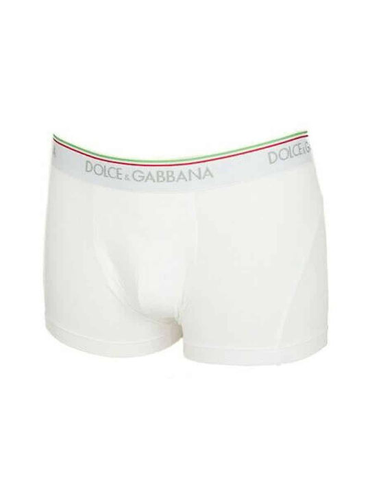 Dolce & Gabbana Мъжки боксерки White 1Опаковка