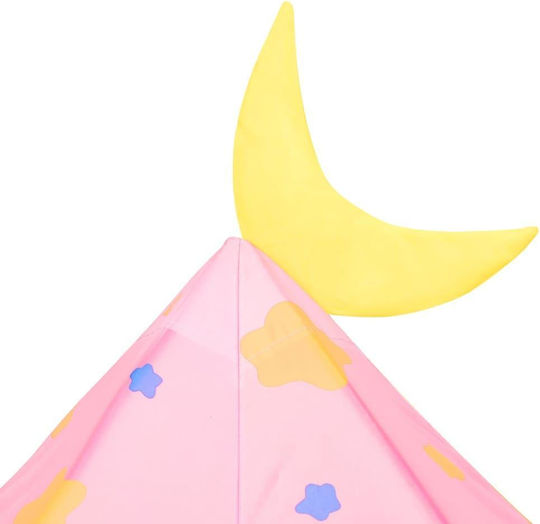 vidaXL vidaXL Play Tent Tunnel Pink for 3 Years and Older
