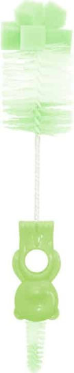 Cangaroo Cleaning Brush for Baby Bottles Green Bear 1pcs
