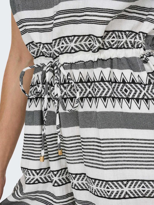 De Damă Fără mâneci Short întreg Multicolor