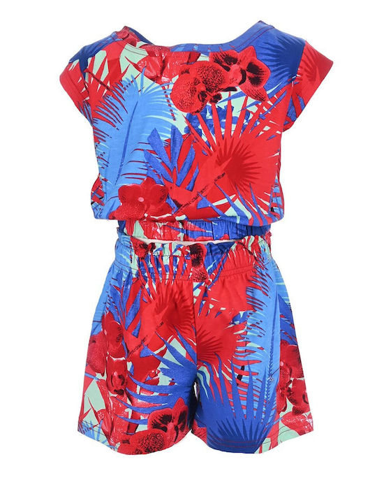 Action Sportswear Kinder Set mit Shorts Sommer 2Stück Rot