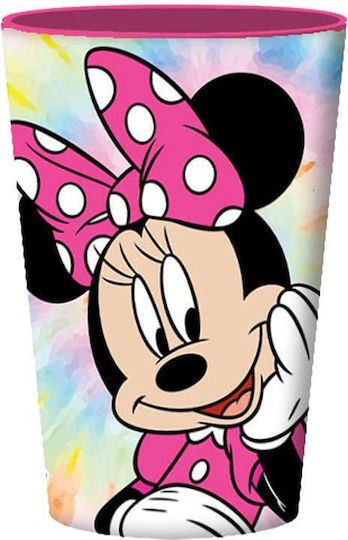 Διακάκης Σετ Φαγητού Minnie από Πλαστικό Ροζ 3τμχ