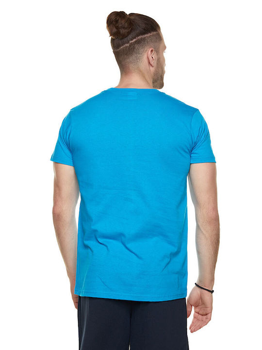 Bodymove Herren T-Shirt Kurzarm Marine Blue