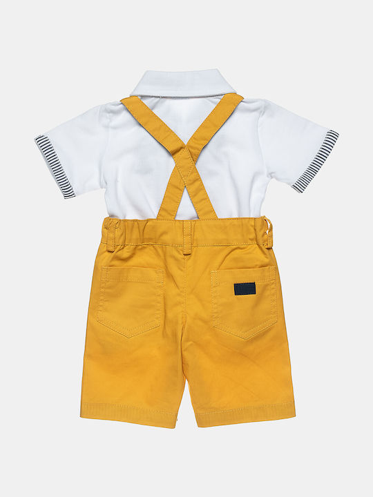 Alouette Kids Set with Pants Summer 2pcs Yellow