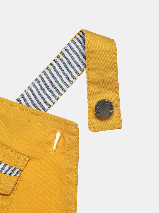 Kids Clothing Set with Dungarees Summer 2 Pieces Yellow