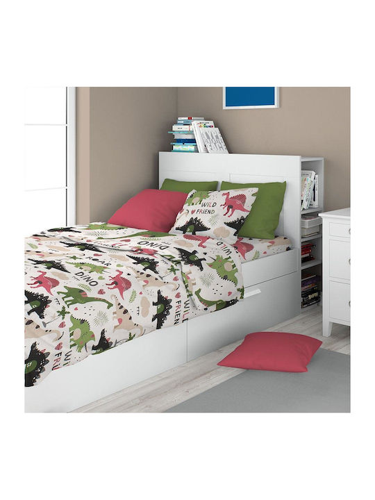 Dimcol Kids Cotton Pillowcase 50x70cm Multicolour
