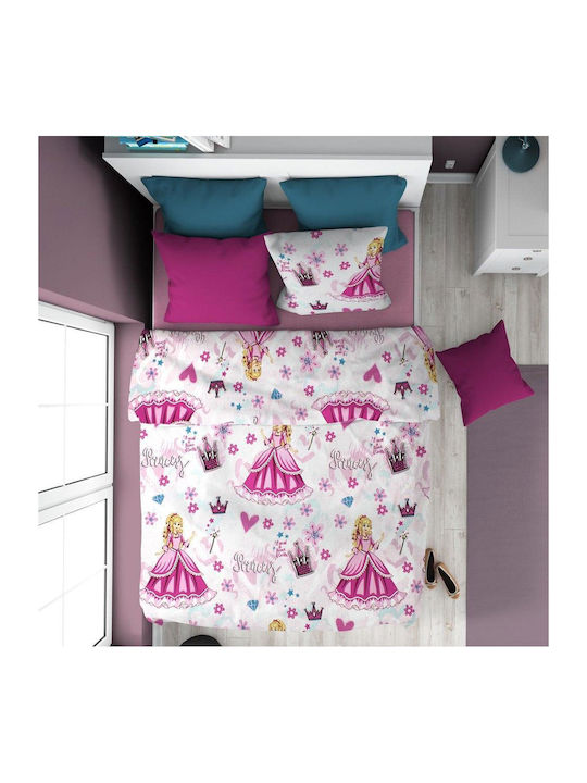 Dimcol Princess 390 Kids Pillowcase 50x70cm