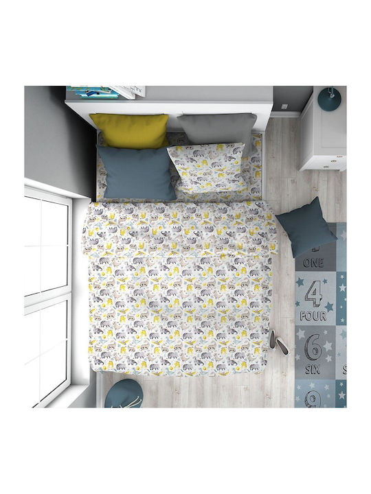 Dimcol Kinder Kissenbezug 50x70cm Gray