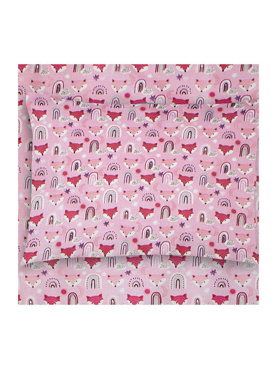 Dimcol Baby Kissenbezug Rosa 35x45cm