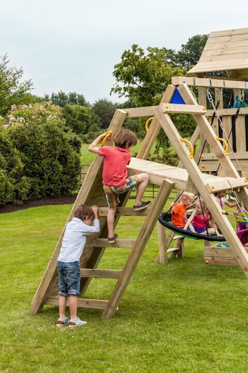 Showood Climbing Wall Extension with Ropes with Swing Multicolour for 3+ Years