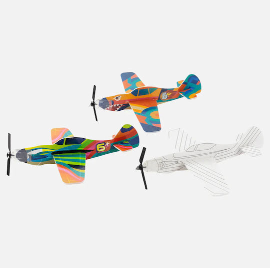 Tiger Tribe Παιχνίδι Κατασκευών Χάρτινο Jet Racers για Παιδιά 5+ Ετών