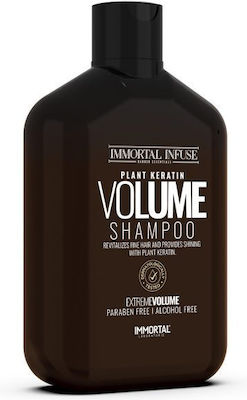 Immortal Infuse Plant Keratin Volume Shampoos Volumen für Alle Haartypen 1x500ml