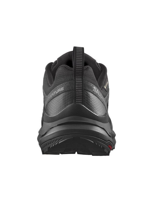 X-Adventure GTX Ανδρικά Αθλητικά Παπούτσια Trail Running Μαύρα Αδιάβροχα με Μεμβράνη Gore-Tex