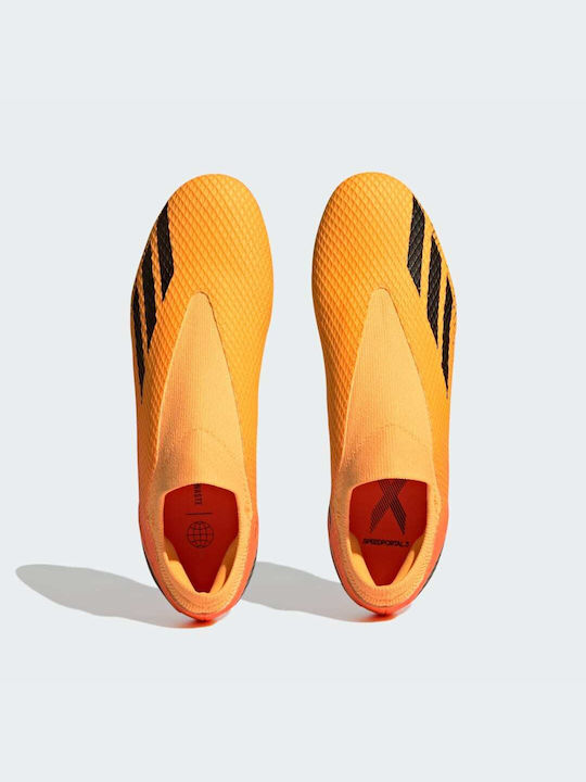adidas X Speedportal.3 FG Low Football Shoes with Cleats Solar Gold / Core Black / Team Solar Orange