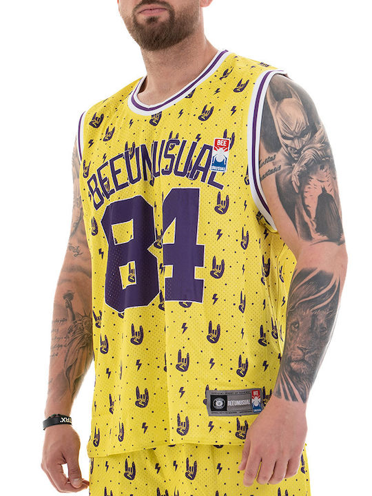 This Bee Is Always High Tricou Sport Galben