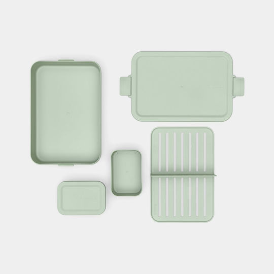 Brabantia Brabantia Kunststoff Mittagsbox Mit Fächern Grüne 2lt