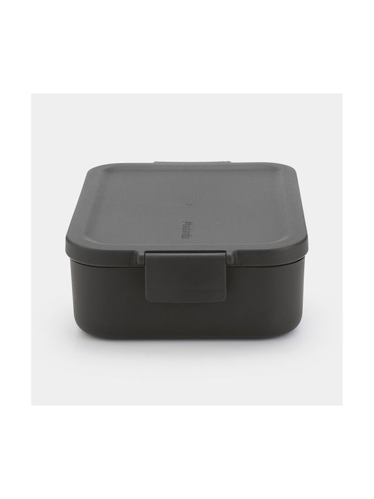 Brabantia Plastic Lunch Box Gray 1100ml