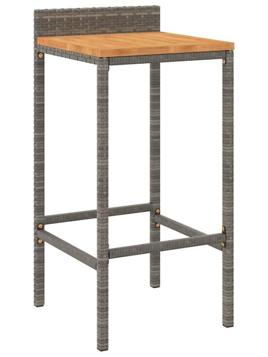 Set Bar Exterior 5 Piese Gri