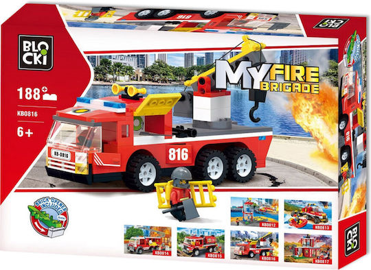 Blocki Blocki My Firebrigade Für 6+ Jahre 188 Stück