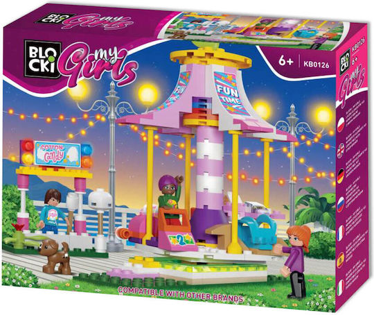 Blocki Building Blocks My Girls Carousel For 6+ Years 160 Pieces