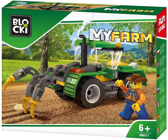 Blocki Τουβλάκια My Farm - Mini Tractor για 6+ Ετών 92τμχ
