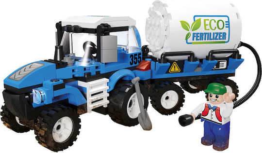 Blocki Bauklötze My Farm - Traktor Düngemittel für 6+ Jahre 180 Stück