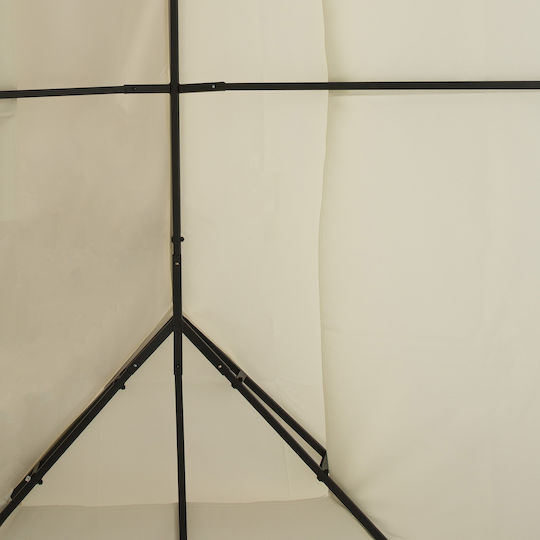 Outsunny Gazebo Κάλυμμα για Κιόσκι Μπεζ 4x3m