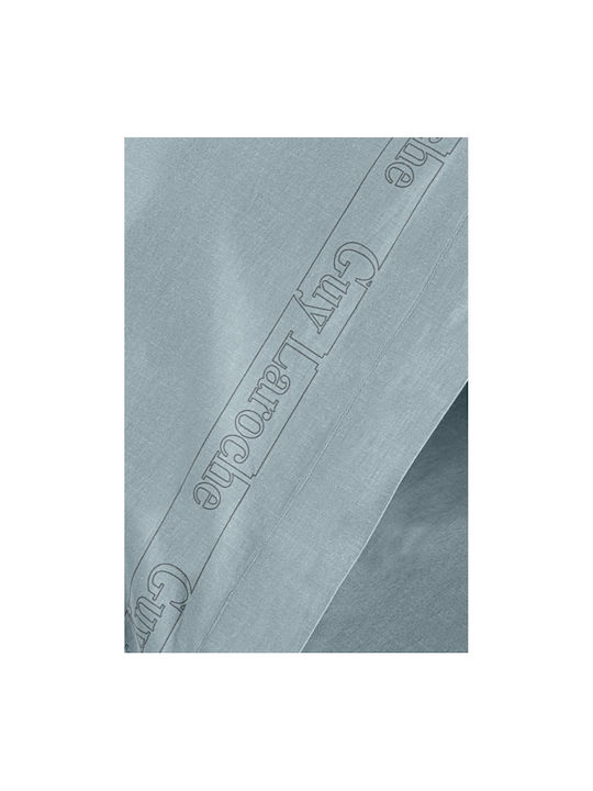 Guy Laroche Bettlaken Super-Doppel mit Gummiband 160x200+32cm. Color Plus Raf
