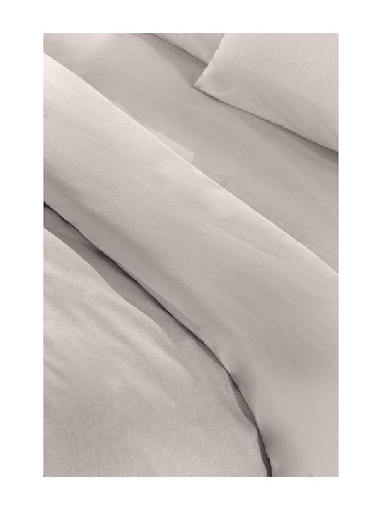 Guy Laroche Sheet Double with Elastic 140x200+32cm. Color Plus Perla