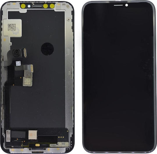 Οθόνη Incell mit Touch-Mechanismus für iPhone XS (Schwarz)