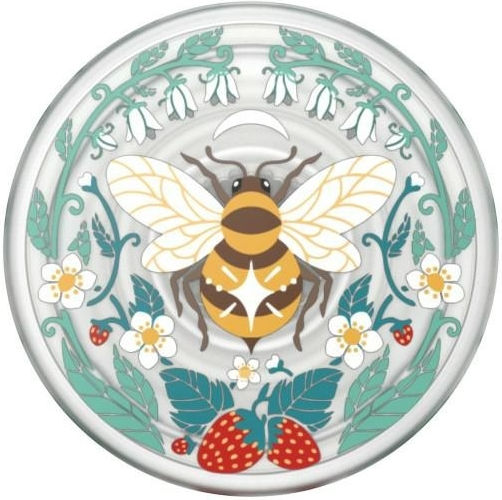 PopSockets Popgrip Plantcore Bee Boho Κινητού Translucent