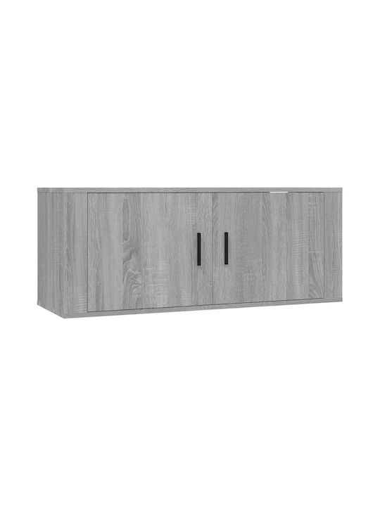 Stand TV Gri L100xA34.5xÎ40cm