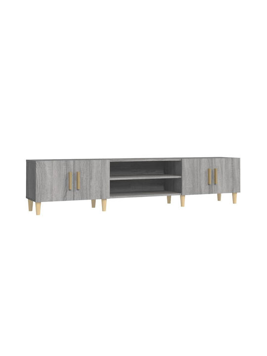 Έπιπλο Τηλεόρασης Γκρι Μ180xΠ31.5xΥ40cm