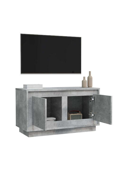 vidaXL TV-Ständer Grau M80xT35xH45cm