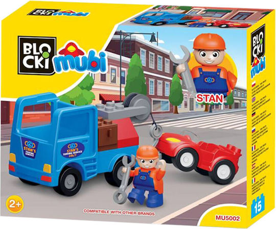 Blocki Building Blocks Great Adventures for 2+ Years 15 Pieces