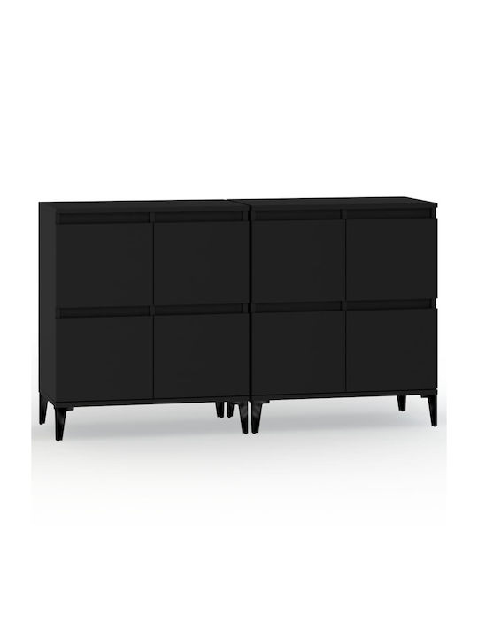 Buffet Black L60xW35xH70cm