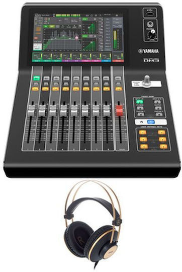 Yamaha DM3-D with Dante 12 XLR Inputs