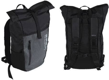 GoPro Rolltop All-Weather Τσάντα Πλάτης Φωτογραφικής Μηχανής Μαύρη