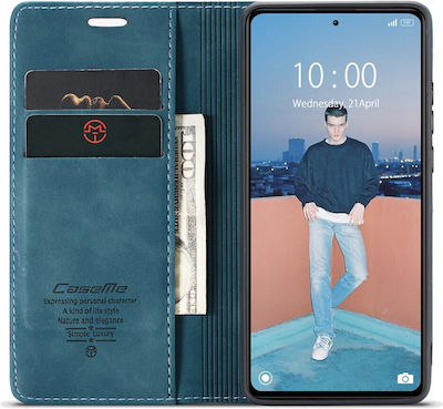 Caseme Synthetic Leather Wallet Blue (Redmi Note 12 Pro / Poco X5 Pro)