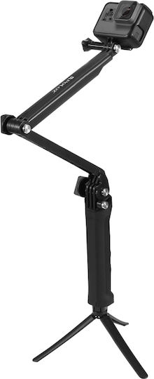 Puluz 3-Way Foldable Selfie Stick for DJI GoPro Insta360