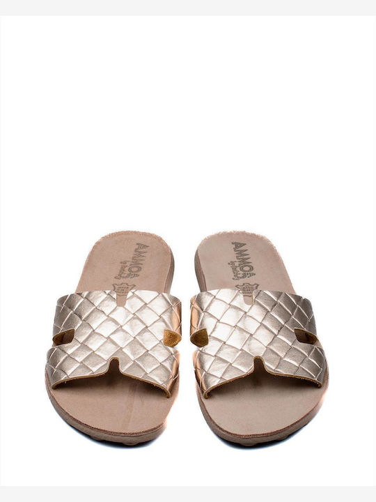 Fantasy Sandals Violeta Γυναικεία Σανδάλια Ανατομικά Rosegold Softy