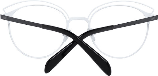 Emilio Pucci Women's Metal Prescription Eyeglass Frame Black EP5076 004