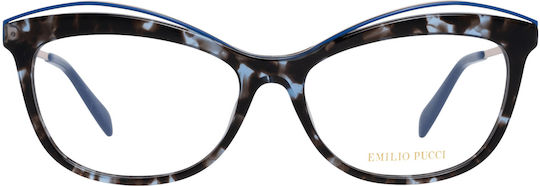 Emilio Pucci Weiblich Brillenrahmen Schmetterling EP5135 055