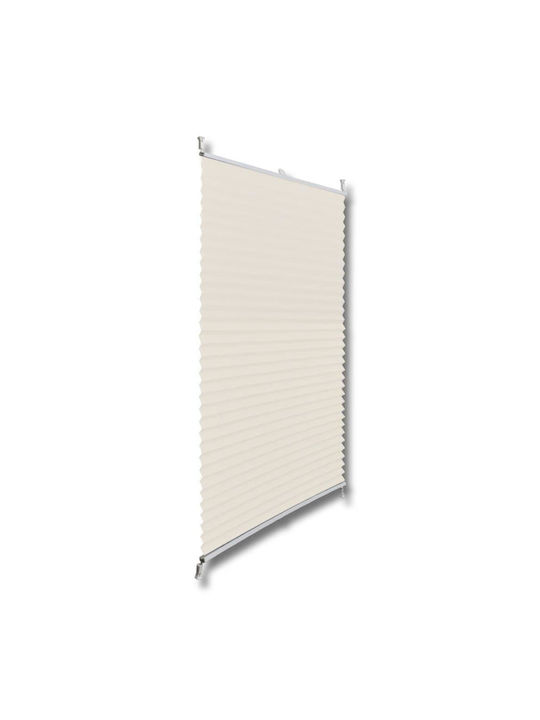 vidaXL Rollos Cream B90xH100cm 240637