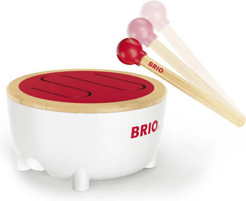 Brio Toys Ξύλινο Τύμπανο για 1-5 Ετών