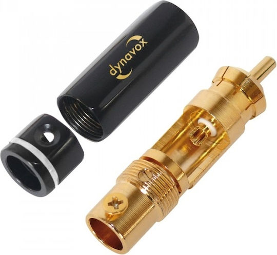 Dynavox High-End Plug RCA male Black (207625)